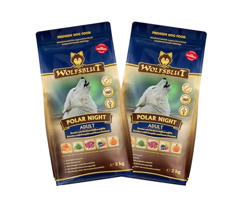 Wolfsblut Hund Adult | Trockenfutter | Multi Bundle | Mix Paket | Sparpaket | 2 x 2 kg | Verschiedene Sorten (2 x 2 KG, Polar Night)