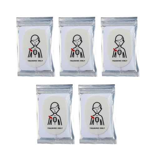 Parches desfibrilador entrenamiento con adhesivo reutilizable pediátrico compatible XFT