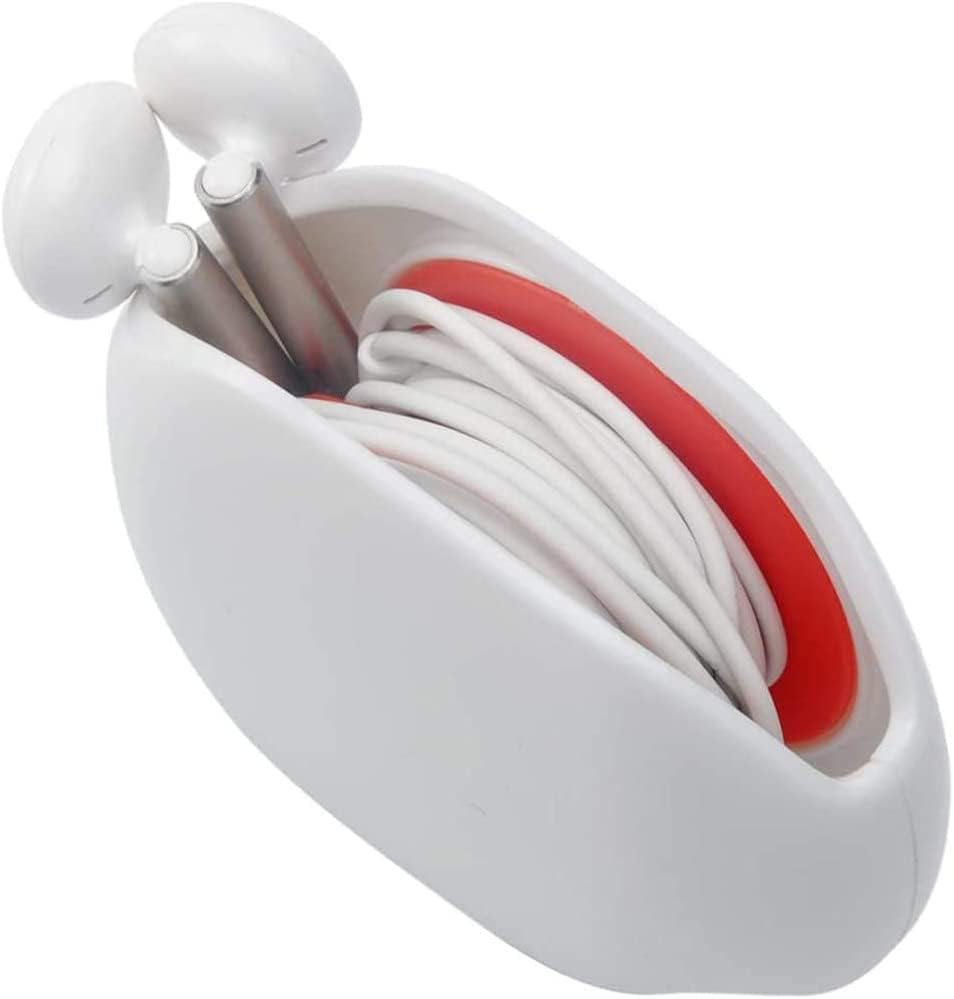 Samip Automatic Cord Winder Wire/Wire Storage Housekeeper/Retractable Cord Organizer for USB Cables, Headphone Cable, Data Charging Cable and Other Cords. No More Tangled Cords