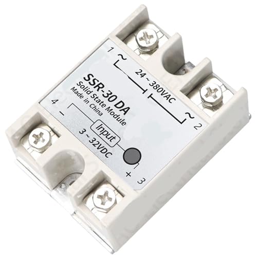 Relais statique monophasé SSR-30DA avec commutation CC-CA rapide de 30 A