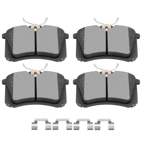 SCITOO Ceramic Pads, Brake Pads Brakes Kits fit for Audi A3,A4 Quattro,A6 Quattro,Allroad Quattro,S4,S6,S8,for Peugeot 405,for VW for TYPE 1,for Corrado,for Golf,for Jetta,for Passat,for Scirocco