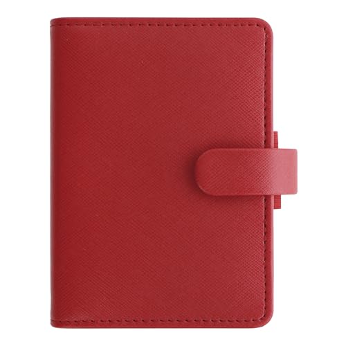 Organiseur de poche Filofax Saffiano C028772 coquelicot cross