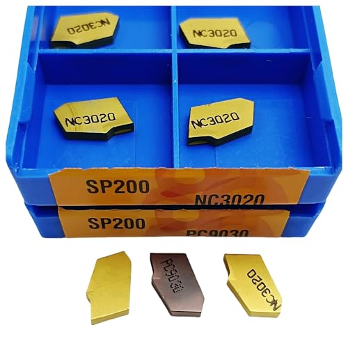Insert SP200 PC9030 pour réussir vos usinages de gorges nets sans vibrations