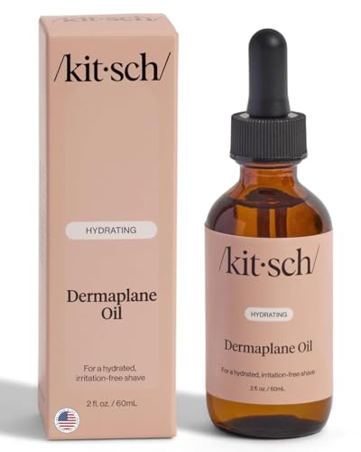 Kitsch Hydrating Dermaplane Oil, Face Shaving Oil for Women - use...