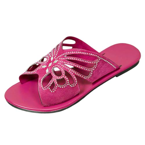 Sandales femme été sabots bloc strass et flip flop en simili cuir pointure 36-41