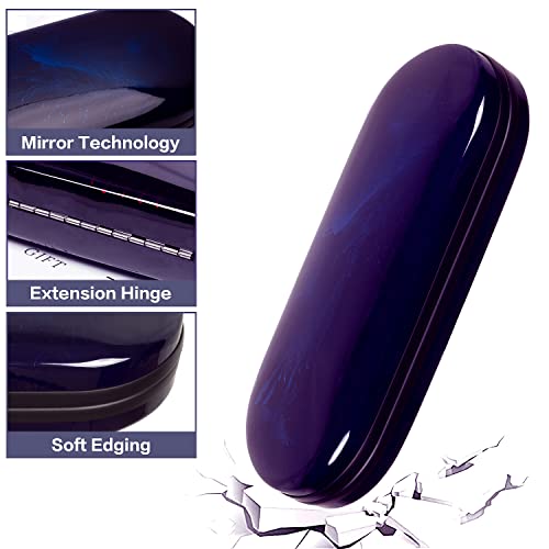 Image of Vemiss Hard Shell Eyeglass Cases, Lightweight Portable Glasses Case for Women Men