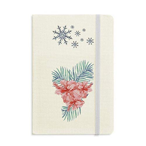 Carnet feuilles rouges en papier épais anti-transpirement d'encre pour stylos