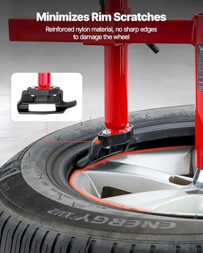 Image of VEVOR Manual Tire Changer Duck Head Kit with Silver Cone, Fit for 16 inch-21 inch Wheels, Heavy Duty Manual Tire Changer Duck Head Adapter Kit, Mounting and Demounting Tool for Most Cars, SUVs, Trucks, ATVs