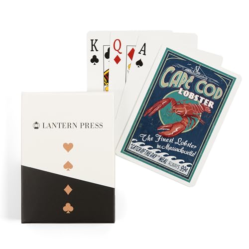 Baraja de poker Cape Cod Massachusetts vintage 52 cartas