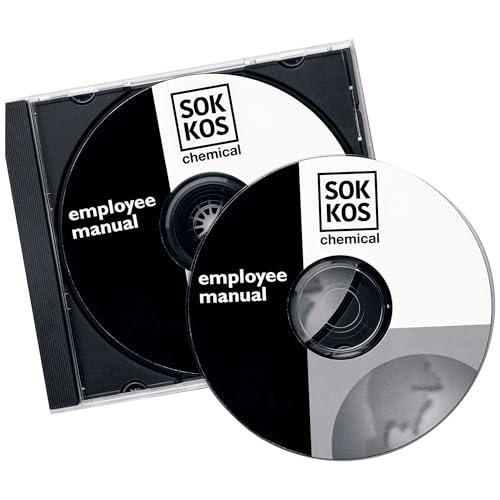 Image of Avery Printable CD Labels, Matte White, Permanent Adhesive, Laser Printable, 40 Blank CD & 80 Blank Spine Stickers, Great for DVD, PC Discs, and More (5692)