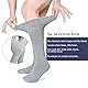 5 Paar Nahtlose Sensorische Socken für Walking Boots - Atmungsaktive Medizinische Schlauchsocken (Gr. 35-42), Orthopädische Ersatzstrümpfe für Air Cam Walker, Frakturstiefel & Postoperative Beinpflege