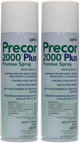 Precor 2000 Plus Spray Flea Control-1 Can ZOE1012 (Pack of 2)