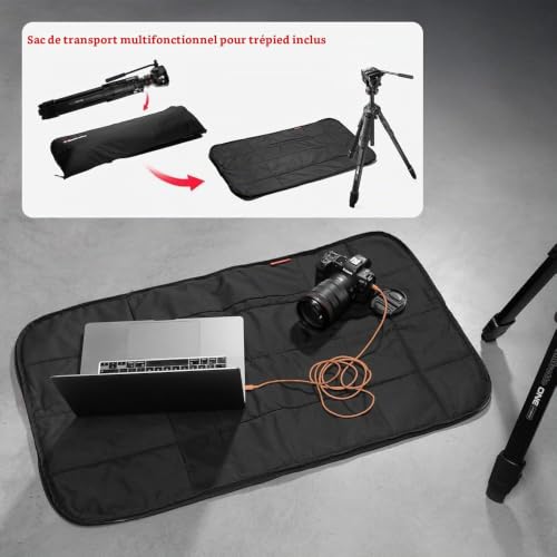 MANFROTTO ONE Trépied Hybride Aluminium + Rotule fluide MKONEA - vue 8
