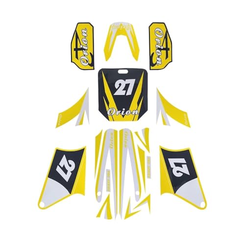 Autocollants de protection pour réservoir de moto Orion grip latéral