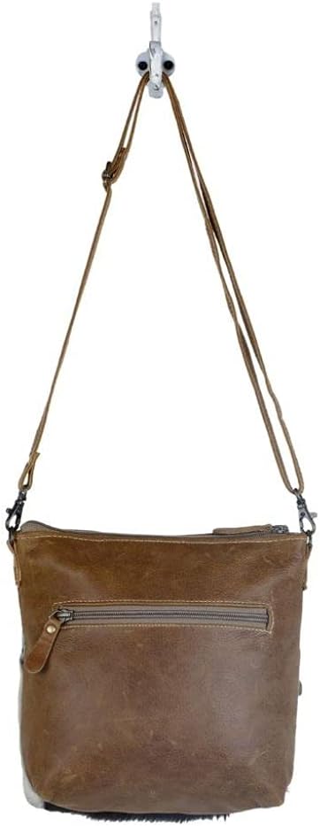 Myra Bag Tooled Leather Cow Hide Bag - Cow Hide Purses for Women with Hand-Etched Patterns, Tooled Leather Handbag for Women