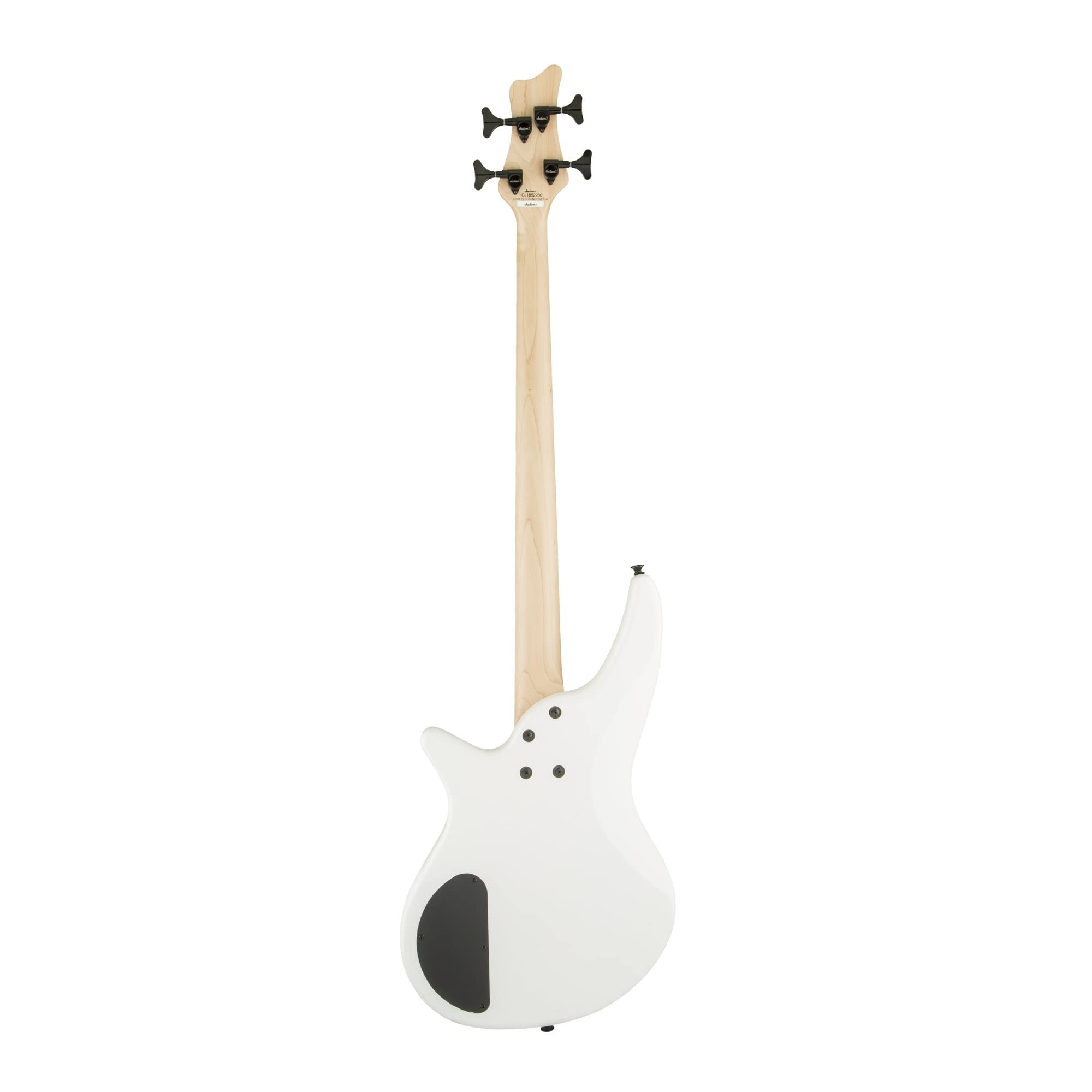 Amazon.com: Jackson JS Series Spectra Bass JS2, Snow White, Laurel