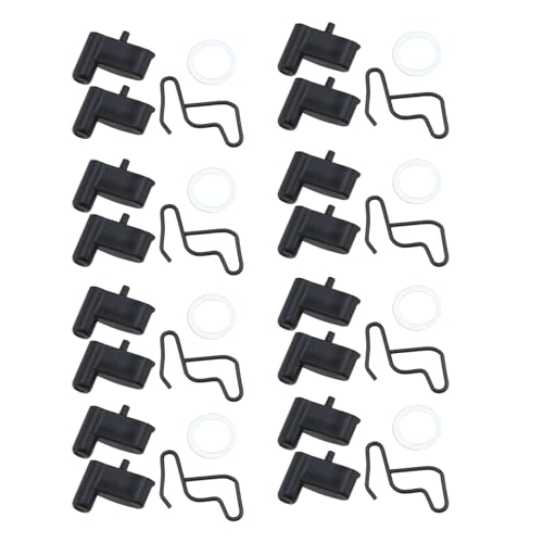 VGOL Lot de 8 kits de démarrage à cliquet 1125-195-7200 pour tronçonneuse compatible avec Stihl MS231 MS241 MS251 MS261 MS271 Accessoires pour tronçonneuse