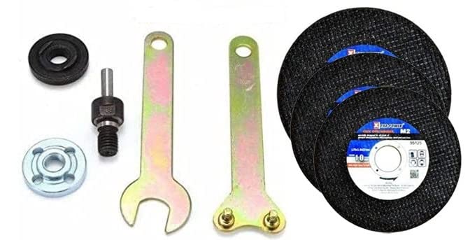 toolfi Drill Variable Angle Grinder Connecting Rod Round Handle Converter with 3 pcs Iron Cutting Blade (B0C1CBZB9P) Amazon Price History, Amazon Price Tracker