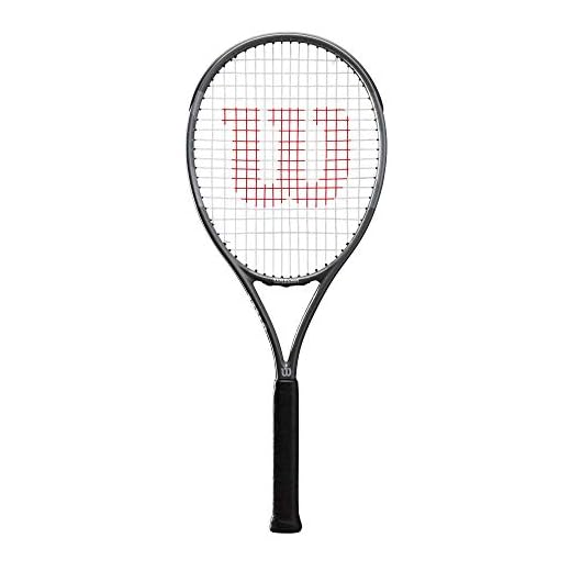 Wilson Tennisracket Pro Staff Precision Team 100, fritidsspelare, glas/aluminium, antracit, WR019210U2
