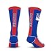 For Bare Feet NHL NEW YORK RANGERS MVP Crew Sock Team Color Large