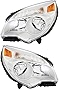For Chevrolet Chevy Equinox Headlights Lamps Set 2010 2011 2012 2013 2014 2015 Halogen Driver and Passenger Side