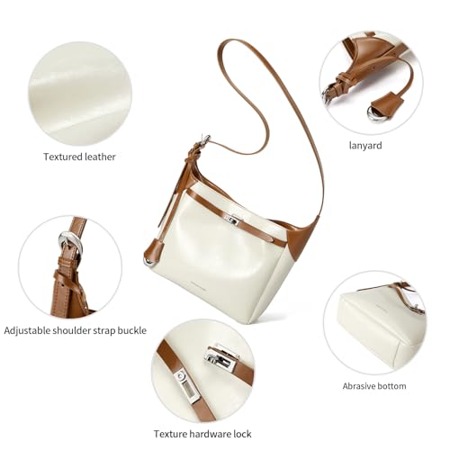 Bolso Hobo de cuero para mujer tipo Tote y Satchel miniatura 5