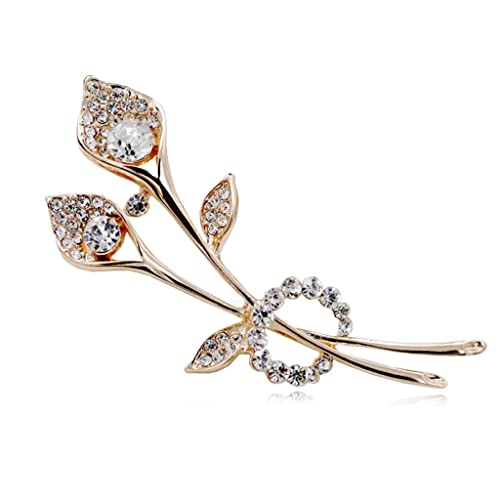 Accessoires bijoux épingle de sûreté élégante pour fermer un décolleté