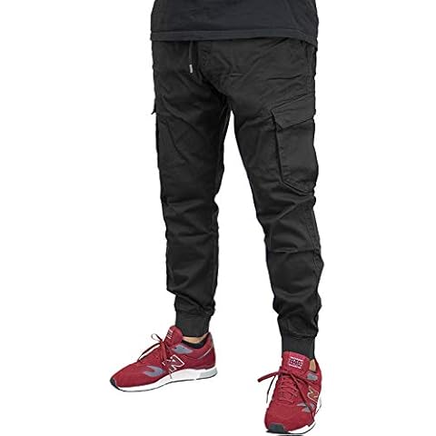 Reell Reflex Rib Men's Cargo Trousers - Black - W32 Cover