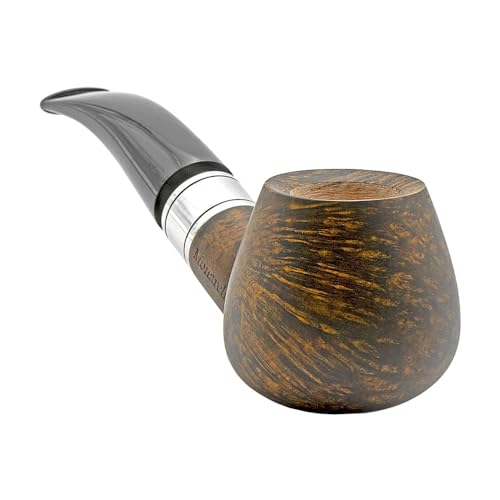 Rattray's Monarch Contrast 4 Pipe lisse Noir en bruyère véritable