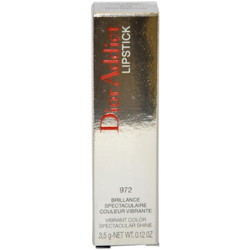 Christian Dior Addict High Impact Weightless Lipcolor, No. 972 Rose Shocking, 0.12 Ounce