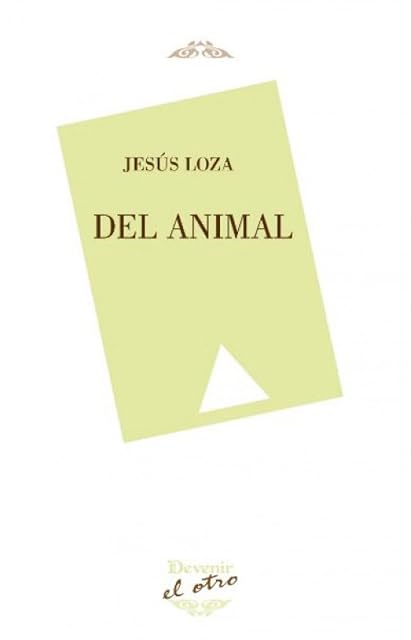Portada de Del animal