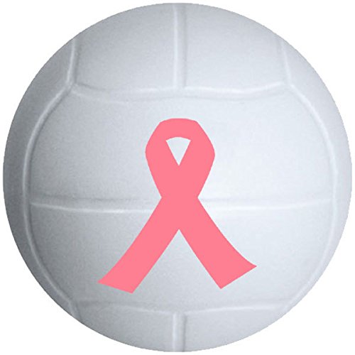 Pink Ribbon Squish Volleyball