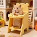 Imagen de Silla para Hámster con Bandeja Hábitat de Alimentación Decorativo y