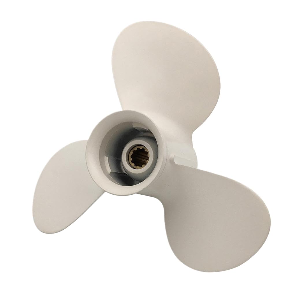 Hélice 664-45945-00-EL Compatible con Motor Fuera Borda 20HP 25HP 30HP