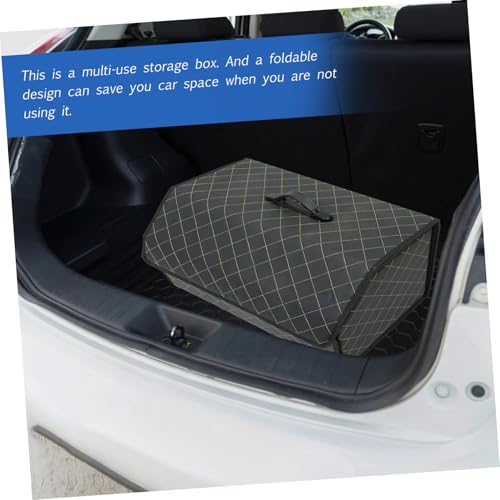 Boîte de rangement pliable Vaguelly avec compartiments renforcés - 5
