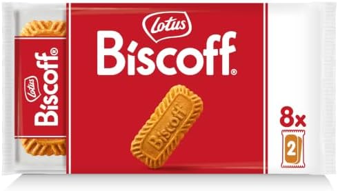 Lotus Biscoff Caramelized Cookies | Vegan | 8 Twin packs | 124g