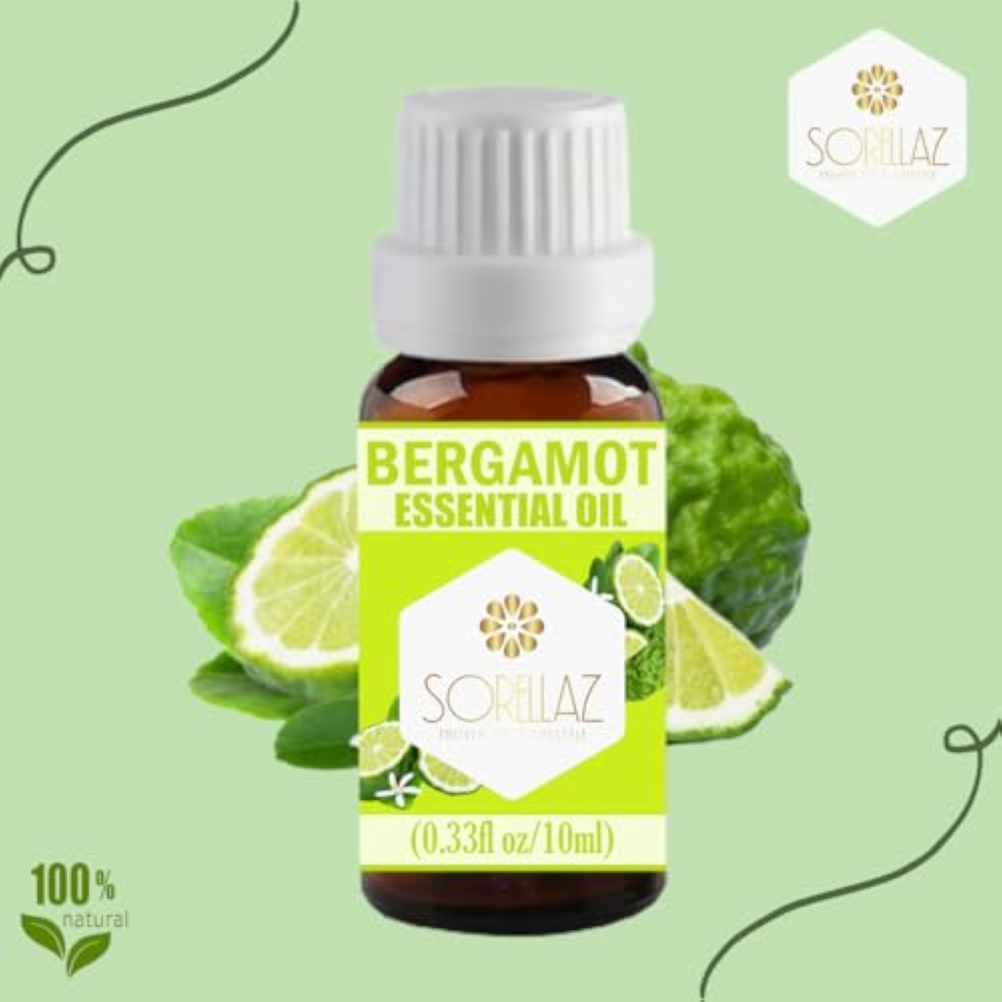 Natural Citrus Bergamia Essential Oil, 75ml