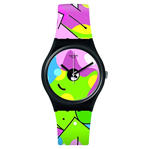 Swatch Image Of Graffiti Quartz Multi-Color Dial Men’s Watch GB317