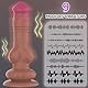 Dildo Vibrator Sex Spielzeug für die Paare Vibration für Frauen Knot Dildos, Anal Dildo Knoten Vibrator Analplug für Männer Sex Toy mit 9 Vibrations & 9 Stoßmodi Diloschwanz für Frauen Extrem Sex