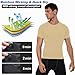 SPVISE Beige Short Sleeve Tight Compression Shirts for Men, Quick Dry Cooling Sport Yoga T-Shirt, Athletic Workout Base Layer
