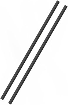 2PCS Rubber Feet Strips Replacement for HP Pavilion 15-DF 15-EB Series Laptop Bottom Cover Non-Slip Silicone Bumper Rubber Foot Strip Pad Black Colour