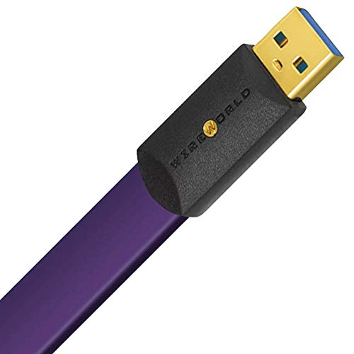WIREWORLD Ultraviolet 8 USB 3.0 Audio Cables - A to B (1.0 Meter)