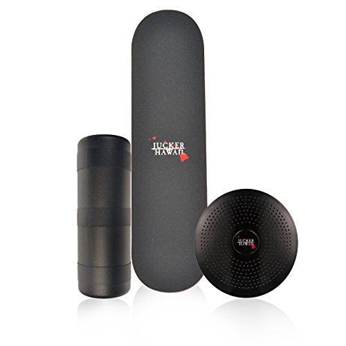 JUCKER HAWAII Balance Board Homerider Skate - Tabla de Equilibrio Balance Trainer Set Completo con Rodillo y Cojín