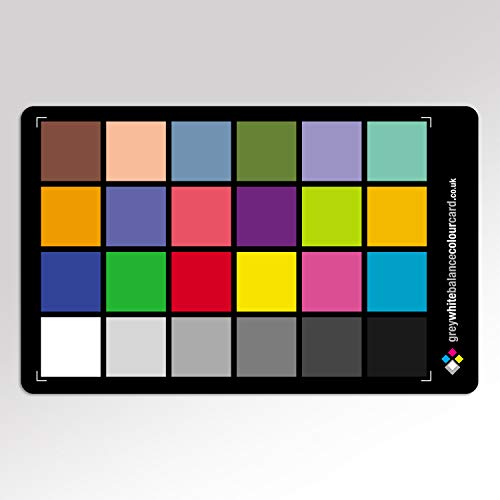 Tarjeta de balance de blancos gris 2 en 1 para solucionar colores incorrectos