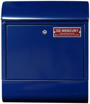 Amazon Co Jp Mercury マーキュリー メールボックス 郵便ポスト ロックキー開閉式 ネイビー Usaポスト ホーム キッチン
