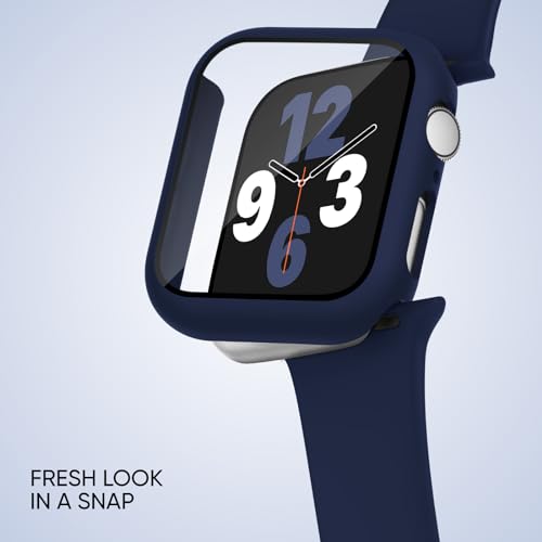Image of Adorique 3-in-1 Compatible for Apple Watch Band 40mm 41mm 42mm 44mm 45mm 46mm, Soft Silicone Sport Strap for iWatch Series SE 10 9 8 7 6 5 4 3