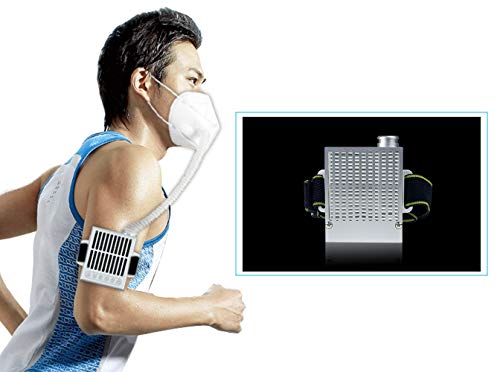4WDKING Portable Personal Air Purifier with Filter for Mask, Goggles, Coverall Suit