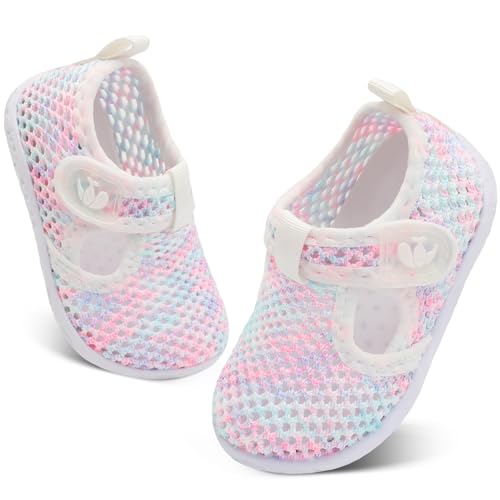 Image of FEETCITY Baby Boys Girls Water Sport Shoes Barefoot Kids Aqua Socks Quick-Dry Beach Swim Pool Shoes
