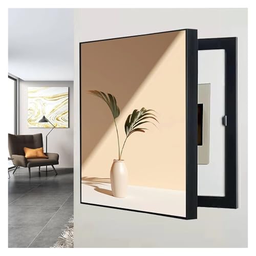 Couvercle de panneau électrique mural pour cacher les boîtiers de salon