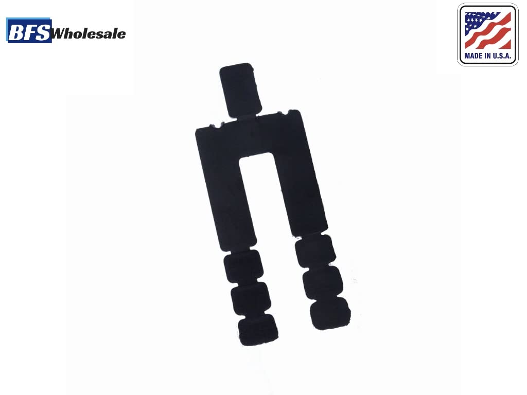 Unlock Precision with Stack Shim 3 5/8" x 1 7/8" x 1/16" – 1000 Stackable Black Shims for Windows & Doors | Made in USA | Free Quick Shipping | Ultimate Quality by BFSEALS!